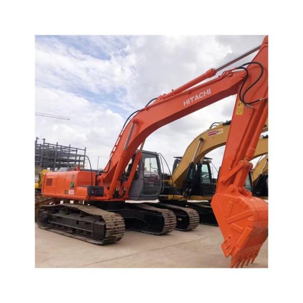 Imported Original Hitachi ZX200-5 Used Crawler Excavator 20 Tons for Constructio