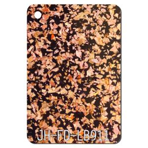 China Anti Mildew Chunk Glitter Acrylic Sheets Home Furniture Kitchen Door Window Decor on sale