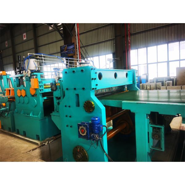 Coil Weight Max 30T Metal Slitting Line Featuring Slitting Speed Max 120mmin and