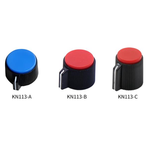 Bakelite Plastic Potentiometer Knob 6mm KNP-20 Rotary Control Knobs