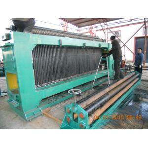 Professional Automatic Gabion Mesh Machine PLC control For Mesh Size 80 * 100mm