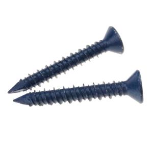 Cross Recess Flat Head High Low Threads Confast Concrete Screws Square Cone