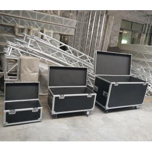 Black Lowest Cubic Meter Of 3 In 1 Flight Aluminum Tool Cases Easy To Moving