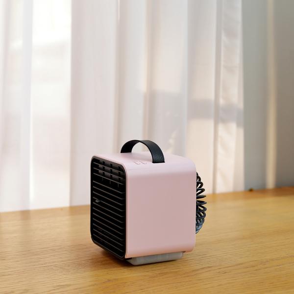 Quality Rechargeable Stand Air Cooler Fan with LED Night Light wholesale