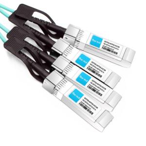 Juniper JNP-100G-4X25G-AOC3M Compatible 3m (10ft) 100G QSFP+ to Four 25G SFP28