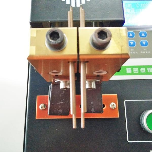 Manual Battery Pack Welding Machine , Two Electrode Li Ion Spot Welder