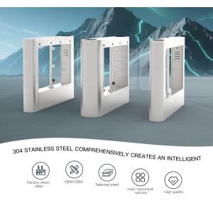 HCW Durable Barrier Turnstile Gate with 910mm Channel Width and 4-Pair Infrared