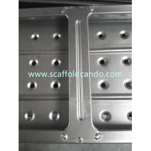 Cheap Pre-galvanized Q235 scaffold catwalk hook planks for Cuplock Ringlock Frame working platform 1500mm 1800mm 1829mm 2100mm for sale