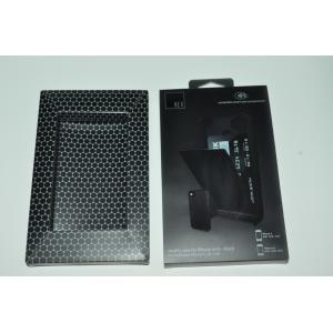 Custom Blister Plastic Drawer Packaging,Black PVC with Spot UV Packaging Boxes