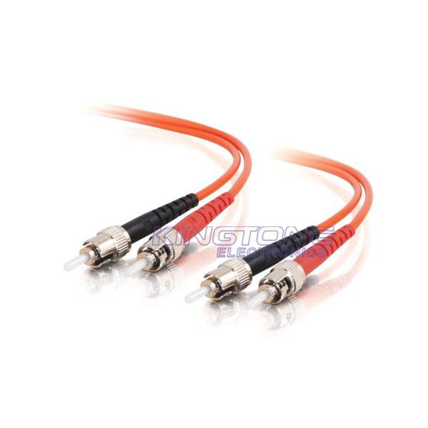 Quality Duplex Fiber Optical Patch Cord ST to ST 50/125 Multimode wholesale