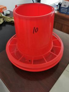 China 3kg 6kg 10kg Hopper Poultry Feeder Automatic Drinker For Poultry on sale