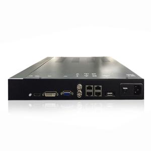 3.5 Mm LCD Video Wall Display , Digital Signage Video Wall For Airport / Hotel