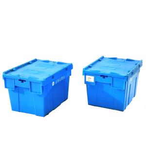 External Size 400*300*260mm Plastic Nestable Moving Boxes for Heavy Duty Needs