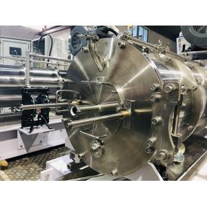 Nano Grinding 100L Horizontal Sand Mill 55kW For Higher Quality Enegry Saving