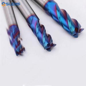 Carbide Square End Mill With 30 Degrees Helix Angle And Carbide Cutting Edge