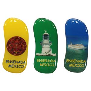 CMYK Round 3d Epoxy Stickers Business Logo Vinyl Labels Waterproof