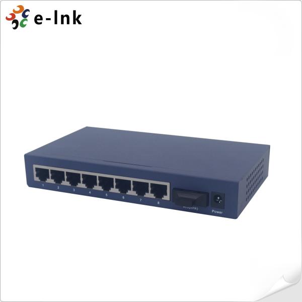 Quality 8 Ports 10/100Mbps PoE 250M Fast Ethernet Switch With 1 Port Duplex SC wholesale