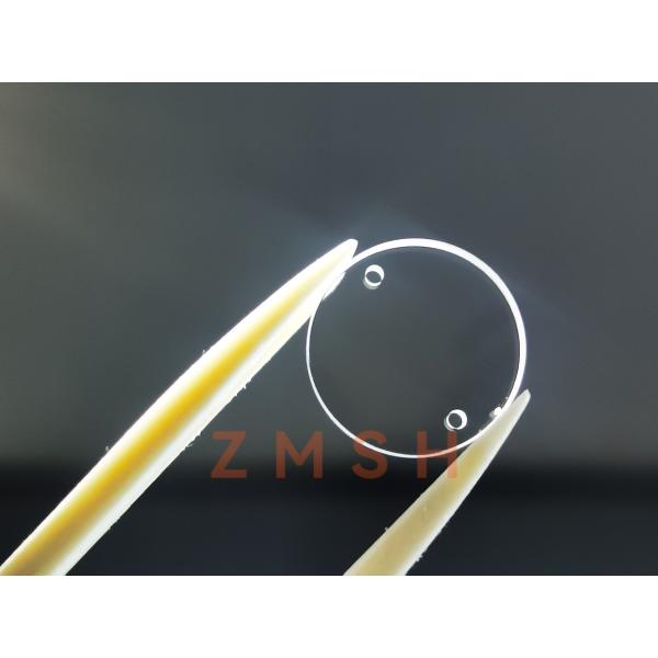 Quality Customized Size Sapphire Optical Window 2mm Thickness With Hole wholesale