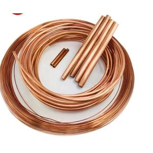 OEM Customized 10mm Air Conditioner Copper Pipe For Split Ac