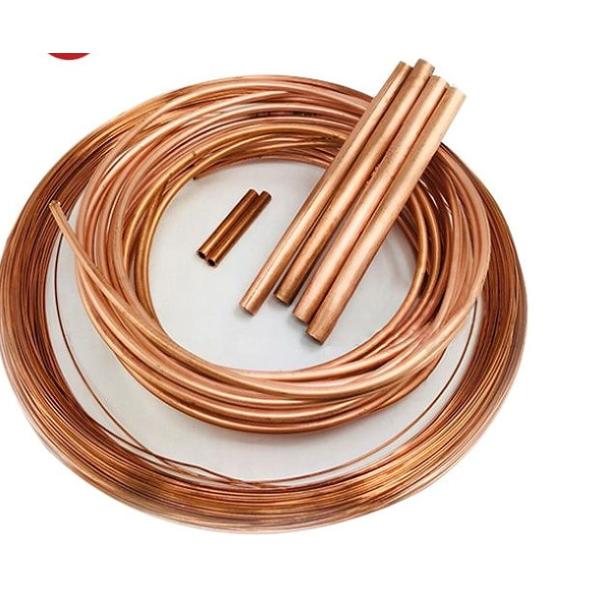 Quality OEM Customized 10mm Air Conditioner Copper Pipe For Split Ac wholesale