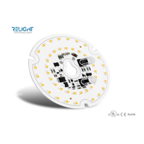 Aluminum 16W D100mm Round LED AC Module for Downlight / Panel Lights 1760Lm,