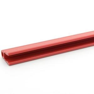Cheap Red Plastic U Channel Customized Size Building U Shaped Plastic Channel Profiles Customized for sale