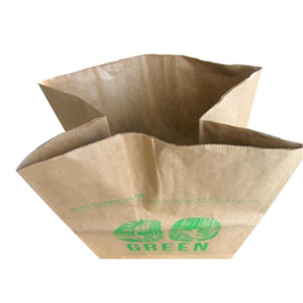 Quality Brown Biodegradable Flexo Print Paper Refuse Bags wholesale