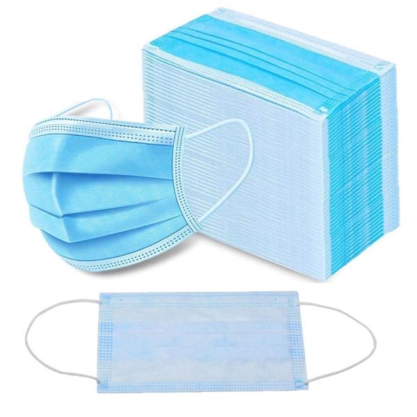 Quality Three Layers Disposable Medical Protective Mask Anti - Allergic High Breathability wholesale