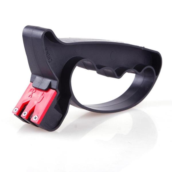 Quality 2 In 1 Handheld Scissor Knife Sharpener Sharpening Tools with Perfect Grindstone wholesale