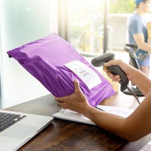 Self Sealing Purple 10x13 Metronic Poly Mailers Unpadded Envelope