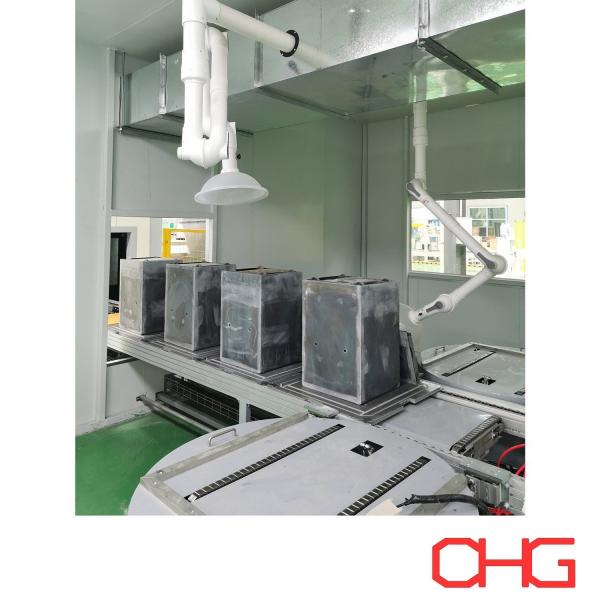 Quality After-sales Service Guide Equipment Installation and for Customized Powder Coating Line with Robot Polish Equipment wholesale
