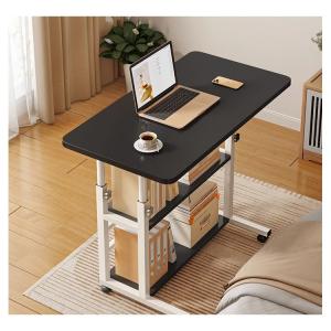 White Wooden Manual Desk Multifunctional Study Table for Children Adjustable