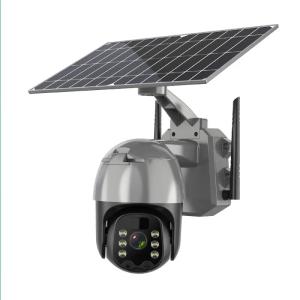 Cheap Wifi Security Solar CCTV Home IP Camera With Memory And Power Backup Speaker for sale