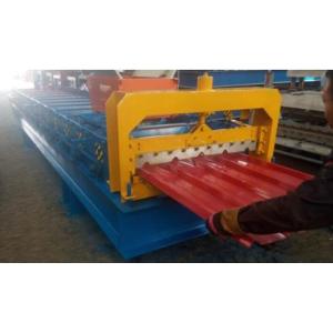 4kw 380V PPGI Roof Panel Roll Forming Machine For 840mm Width Steel Tiles
