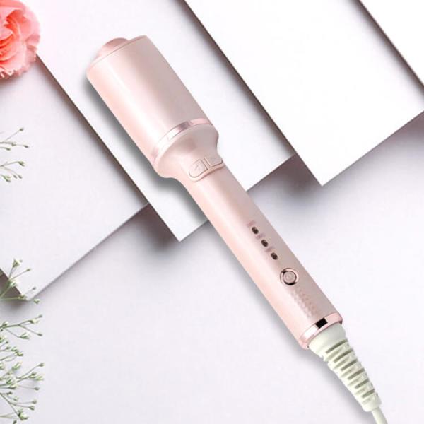 Quality OEM / ODM PTC Heater Ceramic Automatic Hair Curler LED Auto Rotating Curling Wand wholesale