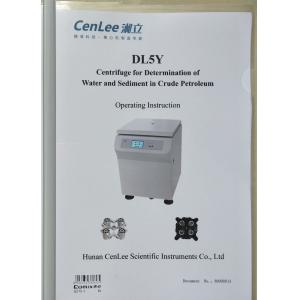 LCD Floor Standing Centrifuge Swing Out Rotor Oil Test Microcomputer low speed