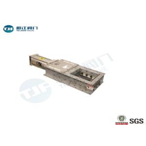 Mild Steel Square Industrial Gate Valve / Knife Valve MSS SP-61 Unidirectional