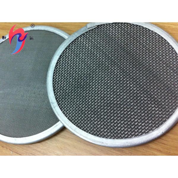 Quality Plain Weave Stainless Steel Wire Mesh Panels , Metal Mesh Fabric 25 50 100 Micron wholesale