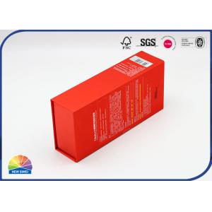 Magnetic Close Hinge Paper Box Shampoo Package Sturdy Paper Box