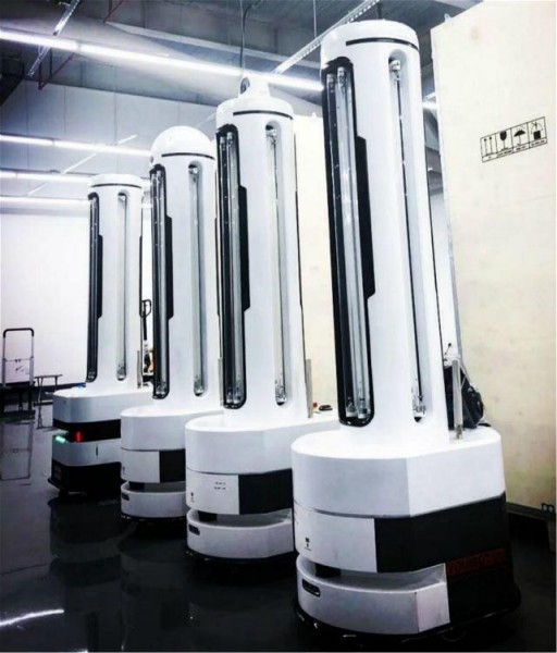Quality Portable Indoor 95% UV Light Disinfection Robot wholesale