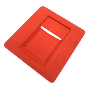 Eco Friendly Biodegradable Bagasse Pulp Molded Tray Packaging Color Pulping
