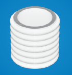 China High Tensile Strength Low Helium Leak Rate Metallized Ceramics Component with High Thermal Conductivity on sale