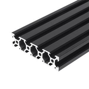 6000 Series Custom 2040 4080 Slotted Aluminium Extrusion Black Anodized Conveyor