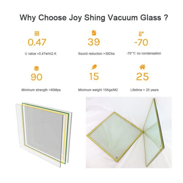 Low-e vacuum glass
