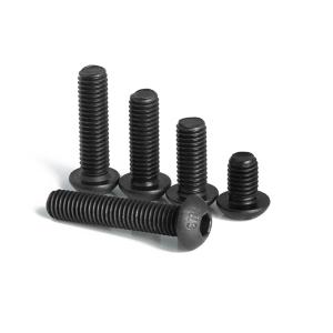 Carbon Steel Hex Bolts Grade 10.9 Bolt M8 Black Oxide Button Head Socket
