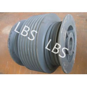 Customized Grooved Winch Drum Multi Layer Winding For Steel Wire And Nylon Ropes
