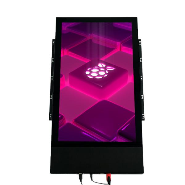Embedded Raspberry PI Monitor 27inches FHD 1920x1080 Multi Points PCAP Touch