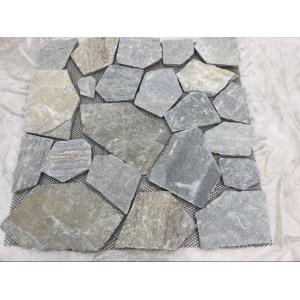 Forest Green Basalt Random Flagstone Crazy Stone Irregular Random Stone for
