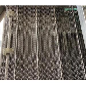 Cut Edge Conveyor Belt Wire Mesh Corrosion Resistance / Wear Resistance