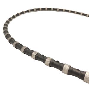 China Long Lifespan Diamond Metal Powder Wire Saw Cutting for Quarry Block Profiling Medium Hard on sale